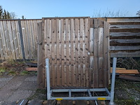 Stapelrek met 10x tuinscherm - afbeelding 12 van  31