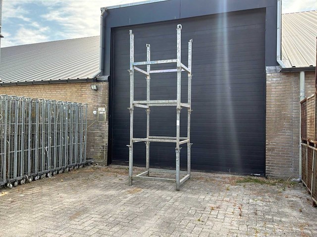 Stapelrek met vaste rong verzinkt (4x) - afbeelding 2 van  5