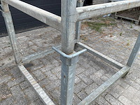 Stapelrek met vaste rong verzinkt (4x) - afbeelding 4 van  5