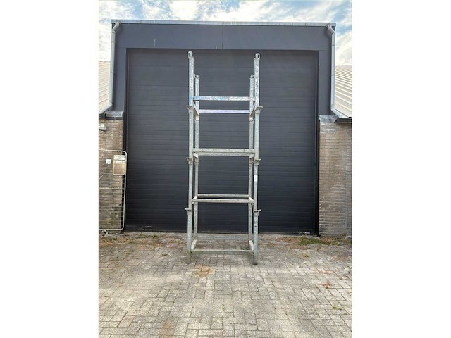 Stapelrek met vaste rong verzinkt (4x) - afbeelding 1 van  1