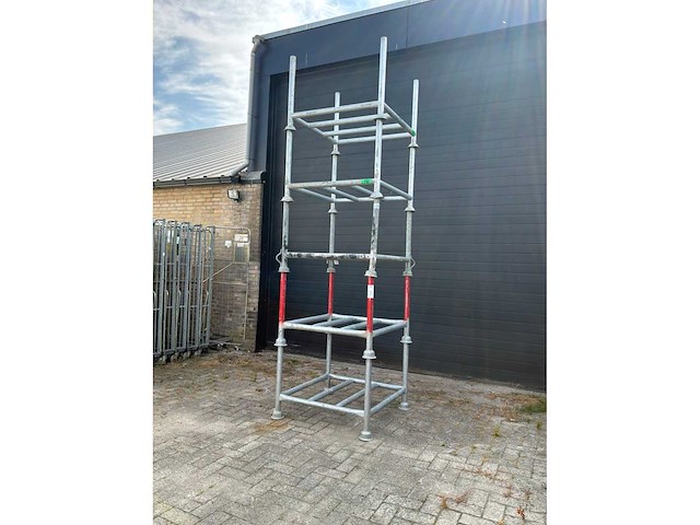Stapelrek met vaste rong verzinkt (5x) - afbeelding 2 van  5