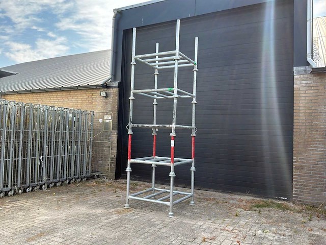 Stapelrek met vaste rong verzinkt (5x) - afbeelding 1 van  5