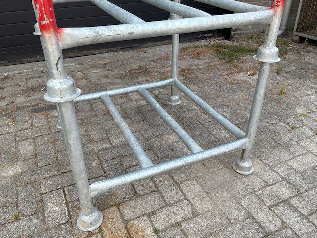 Stapelrek met vaste rong verzinkt (5x) - afbeelding 5 van  5