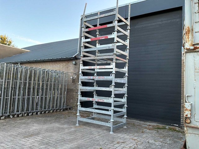 Stapelrek verzinkt 1.25x0.85m (11x) - afbeelding 6 van  7