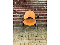 Stapelstoelen met armleuning | 12 stuks - afbeelding 2 van  5