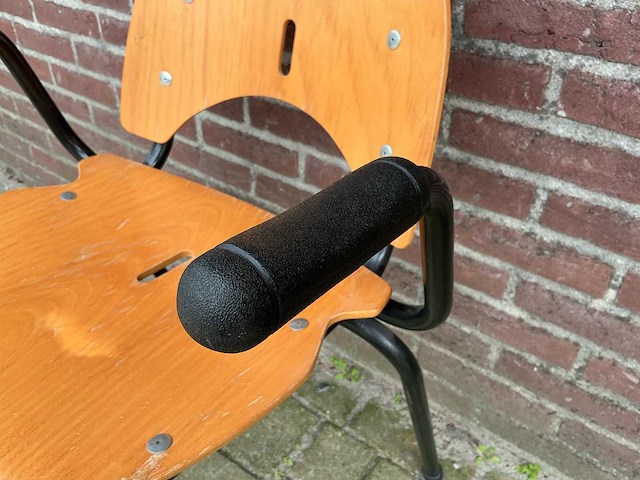 Stapelstoelen met armleuning | 12 stuks - afbeelding 5 van  5