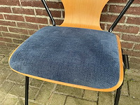 Stapelstoelen met armleuning | 23 stuks - afbeelding 4 van  9