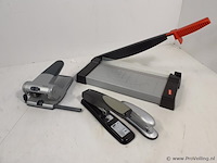Stapler papiersnijder, nietmachines & leitz perforator