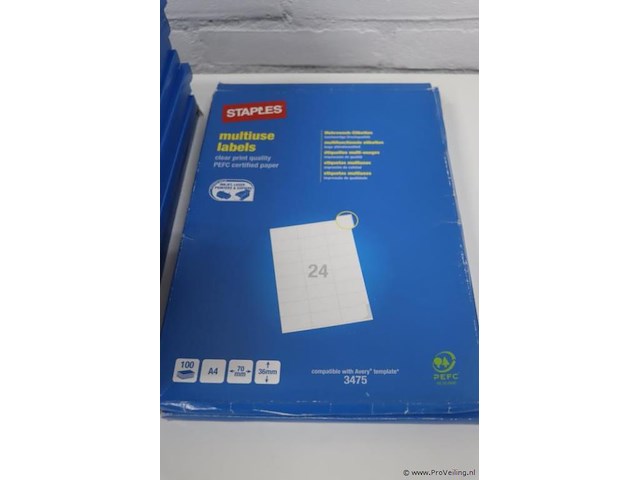 Staples etiketten - afbeelding 6 van  9