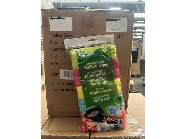 Star bright microvezel vaatdoek 32x32 cm (1200x) - afbeelding 1 van  4