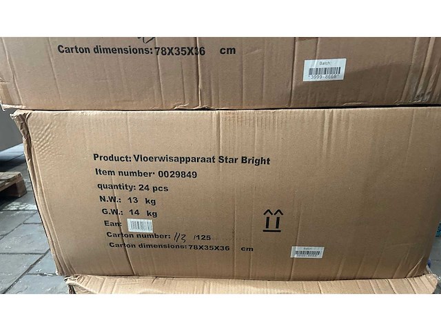 Star bright vloerwisser met telescopische steel (120x) - afbeelding 5 van  5