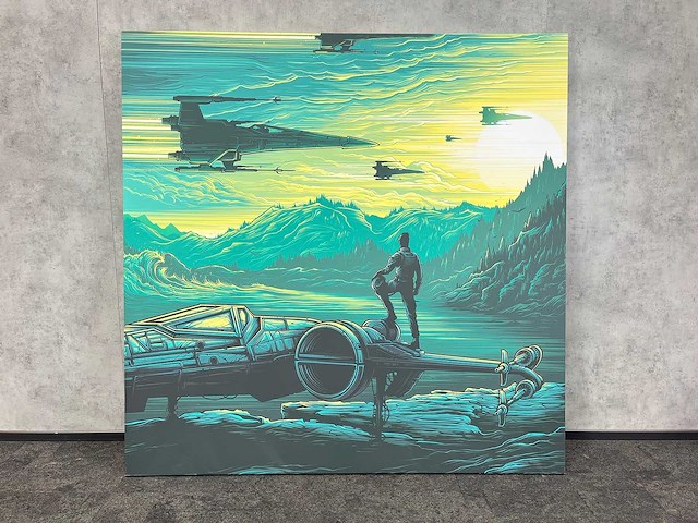 Star wars - canvas op doek 200x200 - afbeelding 2 van  5