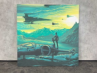 Star wars - canvas op doek 200x200 - afbeelding 2 van  5