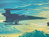 Star wars - canvas op doek 200x200 - afbeelding 4 van  5