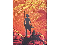 Star wars - canvas op doek 200x200 - afbeelding 3 van  6