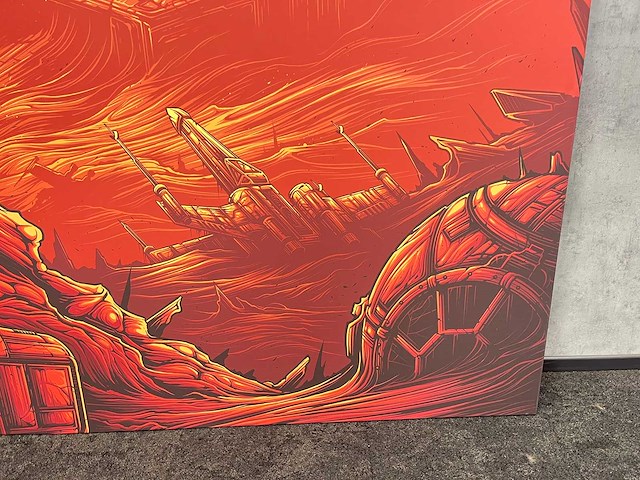 Star wars - canvas op doek 200x200 - afbeelding 4 van  6