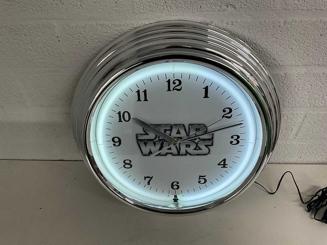 Star wars neon klok - afbeelding 3 van  4