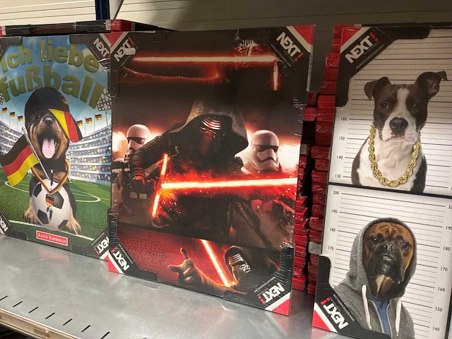 Star wars schilderij (18x) - afbeelding 2 van  3