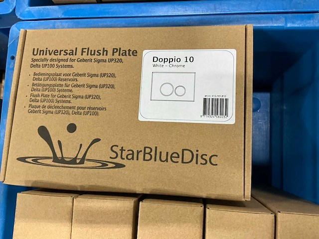 Starbluedisc doppio 10 bedieningsplaat (15x) - afbeelding 4 van  5