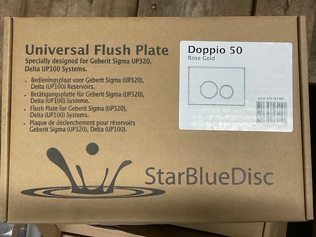Starbluedisc doppio 50 bedieningsknop (7x) - afbeelding 4 van  5