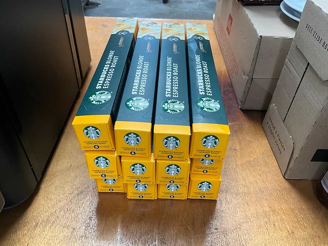 Starbucks blonde espresso roast partij koffiecups - afbeelding 1 van  2