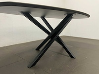 Starcrown - deens ovaal - eetkamertafel 200x100x74 cm - afbeelding 3 van  5