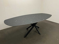 Starcrown - deens ovaal eetkamertafel 240x110x74 cm
