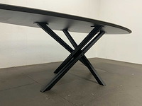 Starcrown - deens ovaal eetkamertafel 240x110x74 cm - afbeelding 4 van  6