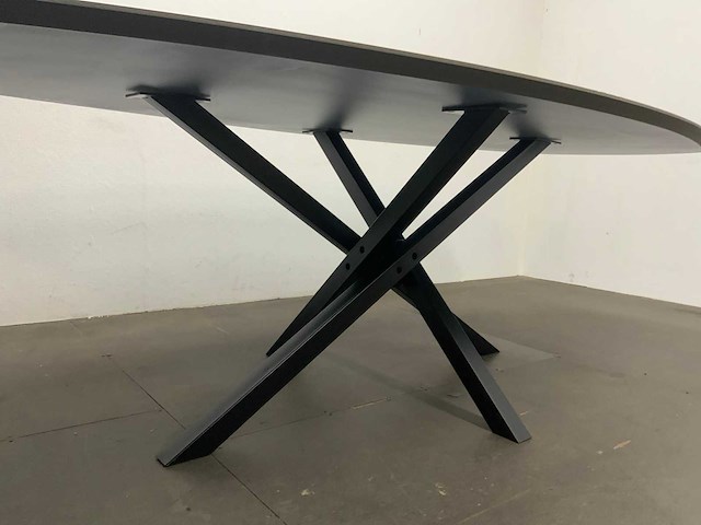 Starcrown deense ovaal eetkamertafel 240x110x74 cm - afbeelding 3 van  5