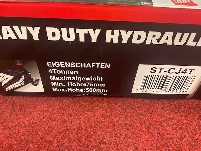 Starks professional garagekrik (4 ton) - afbeelding 3 van  5