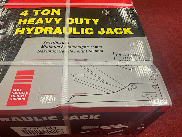 Starks professional garagekrik (4 ton) - afbeelding 4 van  5