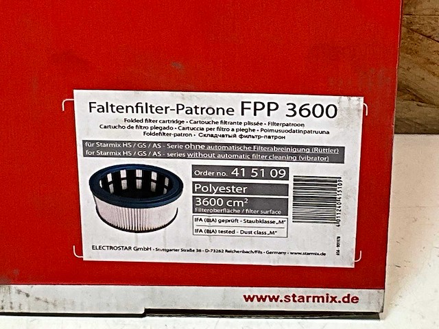 Starmix fpp3600 filter - afbeelding 2 van  2