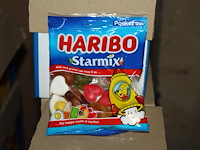 Starmix haribo in 9 overdozen met 28 zakjes a 75 g. tht 6-2026. - afbeelding 1 van  2