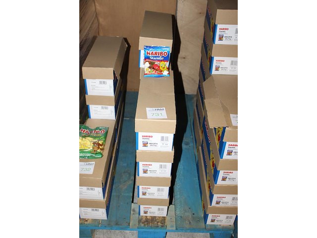 Starmix haribo in 9 overdozen met 28 zakjes a 75 g. tht 6-2026. - afbeelding 2 van  2