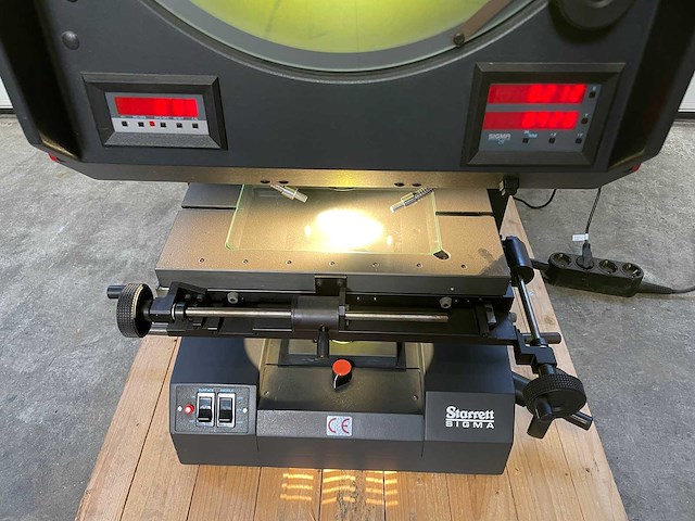 Starrett - sigma vb 360 - profiel projector - afbeelding 10 van  15