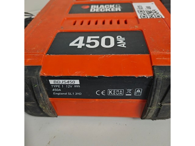 Start booster, black en decker, bdjs450 - afbeelding 2 van  2