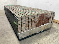 Startblokhutprofiel hardhout 300x6,5x2,7 cm (100x) - afbeelding 2 van  5