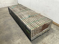 Startblokhutprofiel hardhout 300x6,5x2,7 cm (100x) - afbeelding 1 van  8