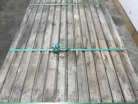 Startblokhutprofiel hardhout 300x6,5x2,7 cm (100x) - afbeelding 4 van  8