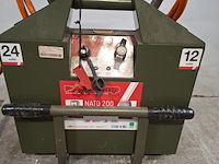 Startbooster op transportwagen, powervamp, nato 200 - afbeelding 2 van  9
