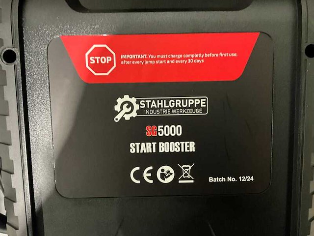 Startbooster, stahlgruppe, sg5000, 2026 - afbeelding 13 van  16
