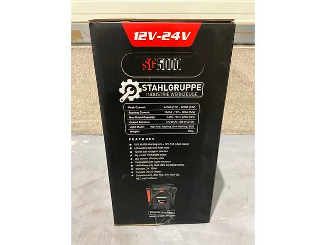 Startbooster, stahlgruppe, sg5000, 2026 - afbeelding 16 van  16