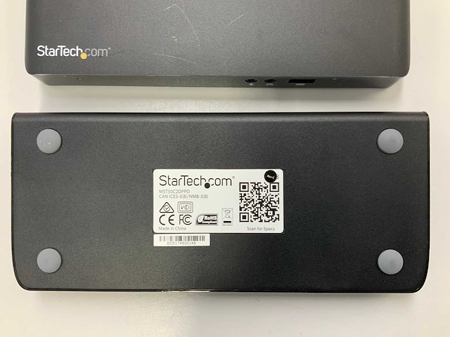 Startech - usb-c dual monitor mst30c2dppd docking station (2x) - afbeelding 2 van  4