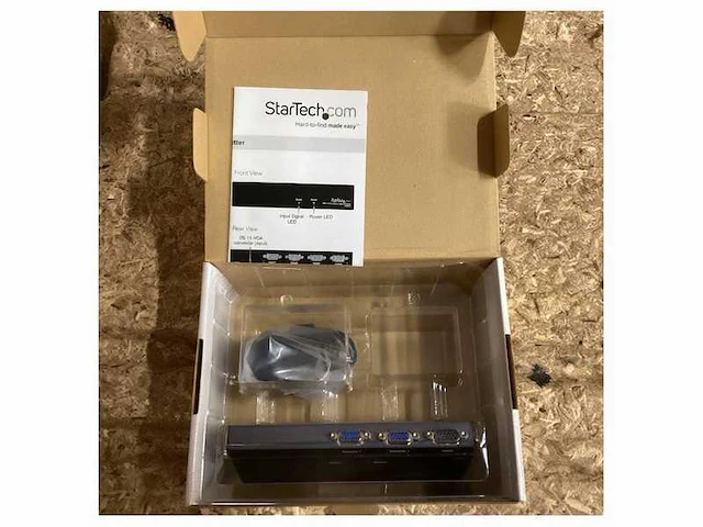 Startech 2 port hr vga video splitter 1 - st122proeu - afbeelding 3 van  5