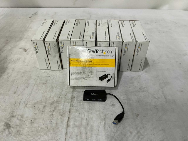 Startech 4 - poort 3.0 mini hub usb (10x) - afbeelding 2 van  8