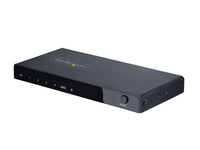 Startech 4-port hdmi video switch 8k 60hz usb powered - afbeelding 1 van  2