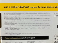 Startech laptop dockingstation - afbeelding 2 van  2