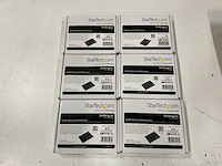 Startech m.2 ngff ssd to 2.5in sata ssd converter (6x) - afbeelding 1 van  2