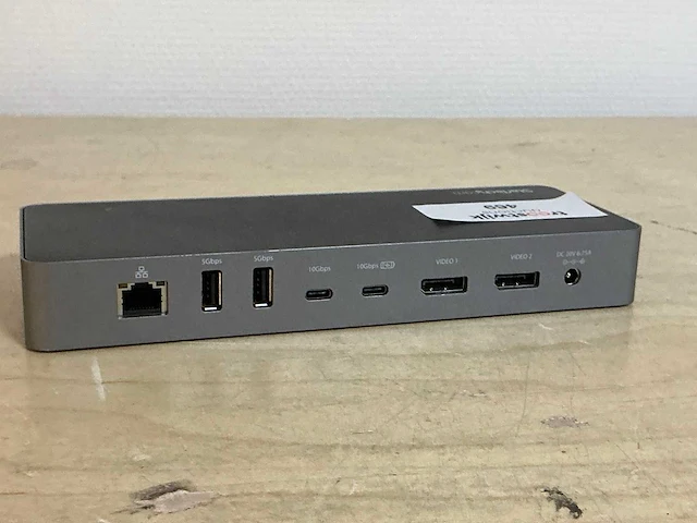 Startech tb3cdk2dpue docking station - afbeelding 3 van  4