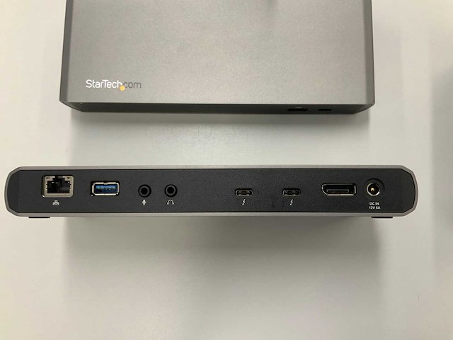 Startech thunderbolt 3 dual-4k laptop docking station - afbeelding 3 van  4